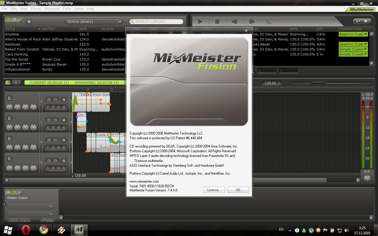mixmeister fusion 7.7 activation code